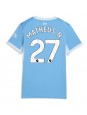 Manchester City Matheus Nunes #27 Hjemmedrakt Dame 2026-27 Korte ermer